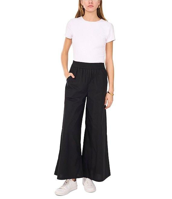 Vince Camuto Wide Leg Flat Front Pants Product Image