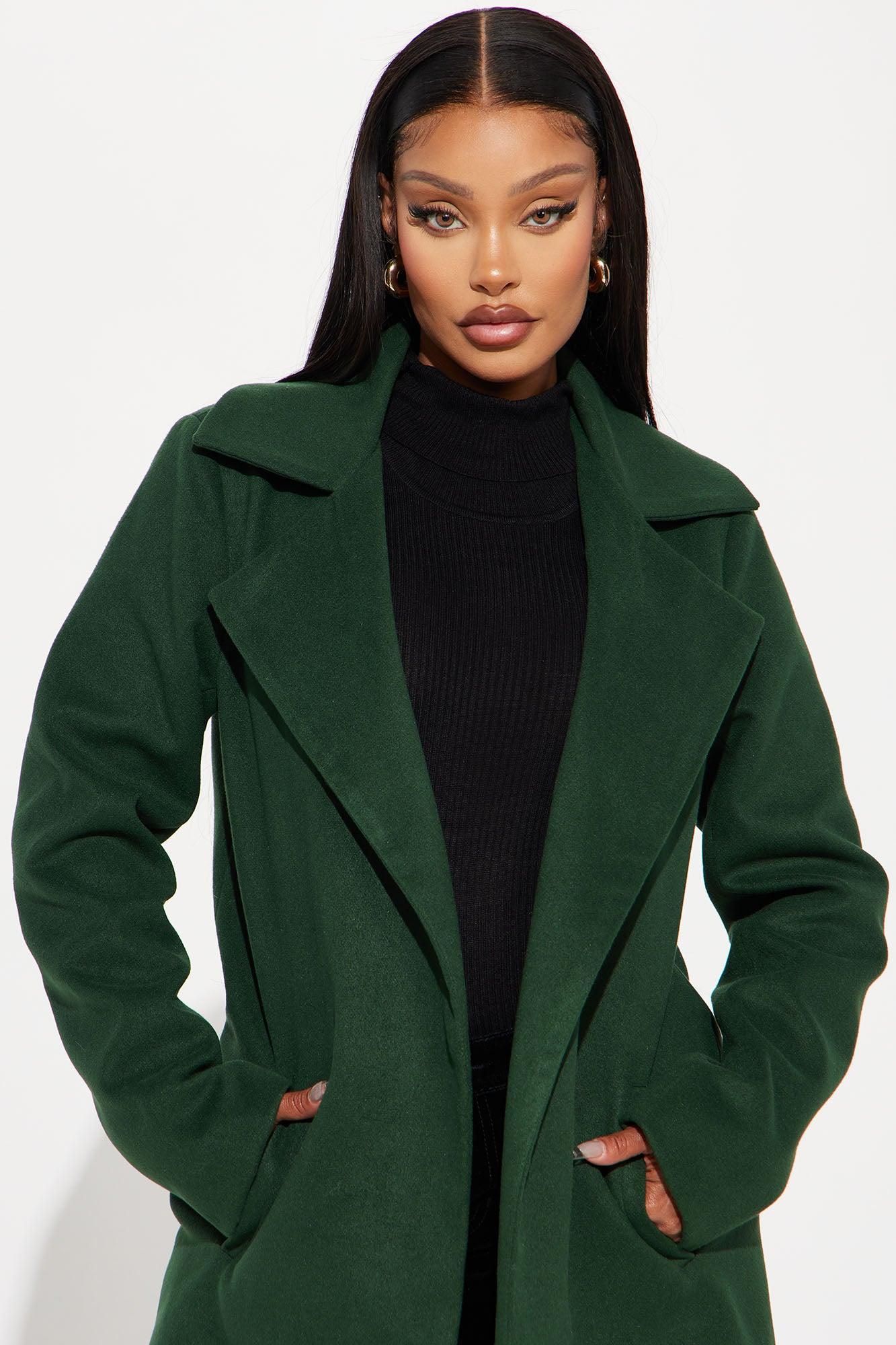 Upper East Side Coat - Hunter Product Image