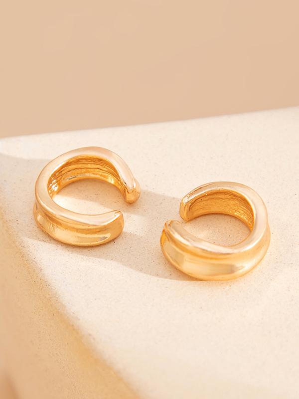 Geometric Ringent Earrings Accessories Product Image