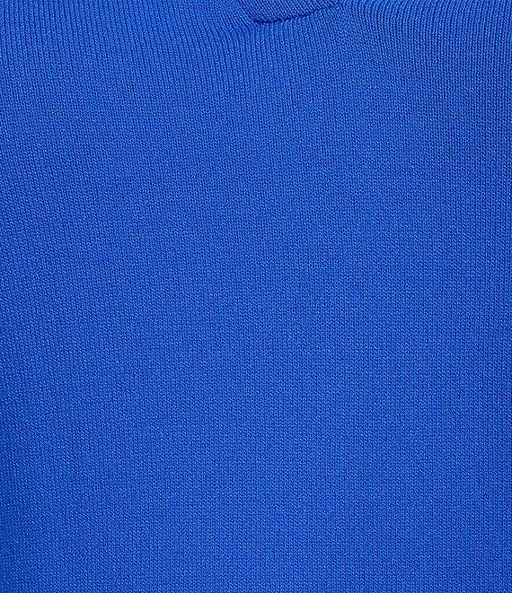 Investments Short Sleeve V-Neck Shirt Collar Top Product Image