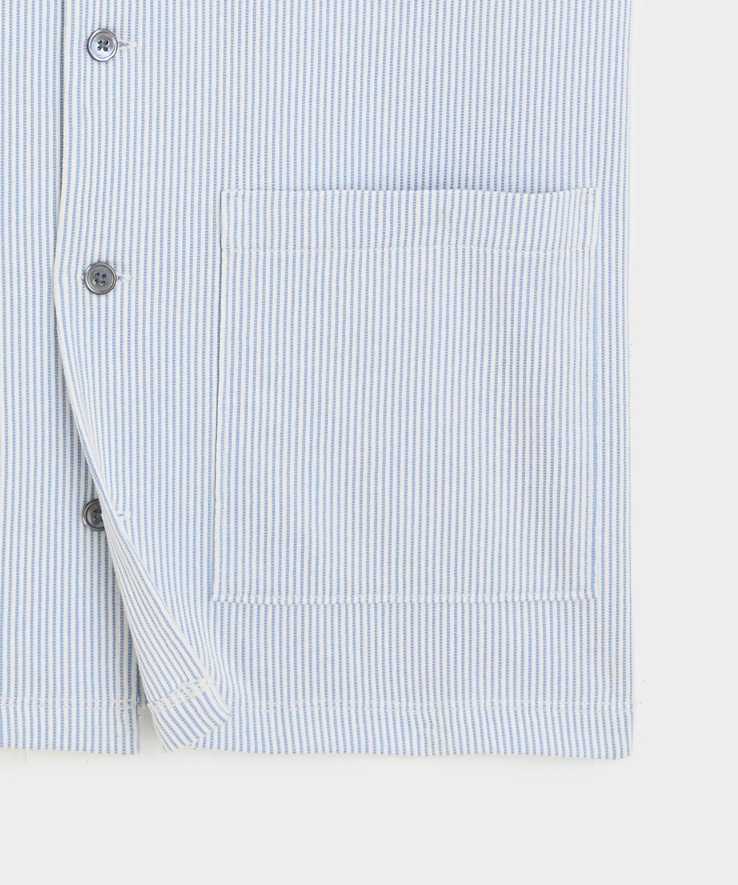 Seersucker Guayabera Shirt Product Image