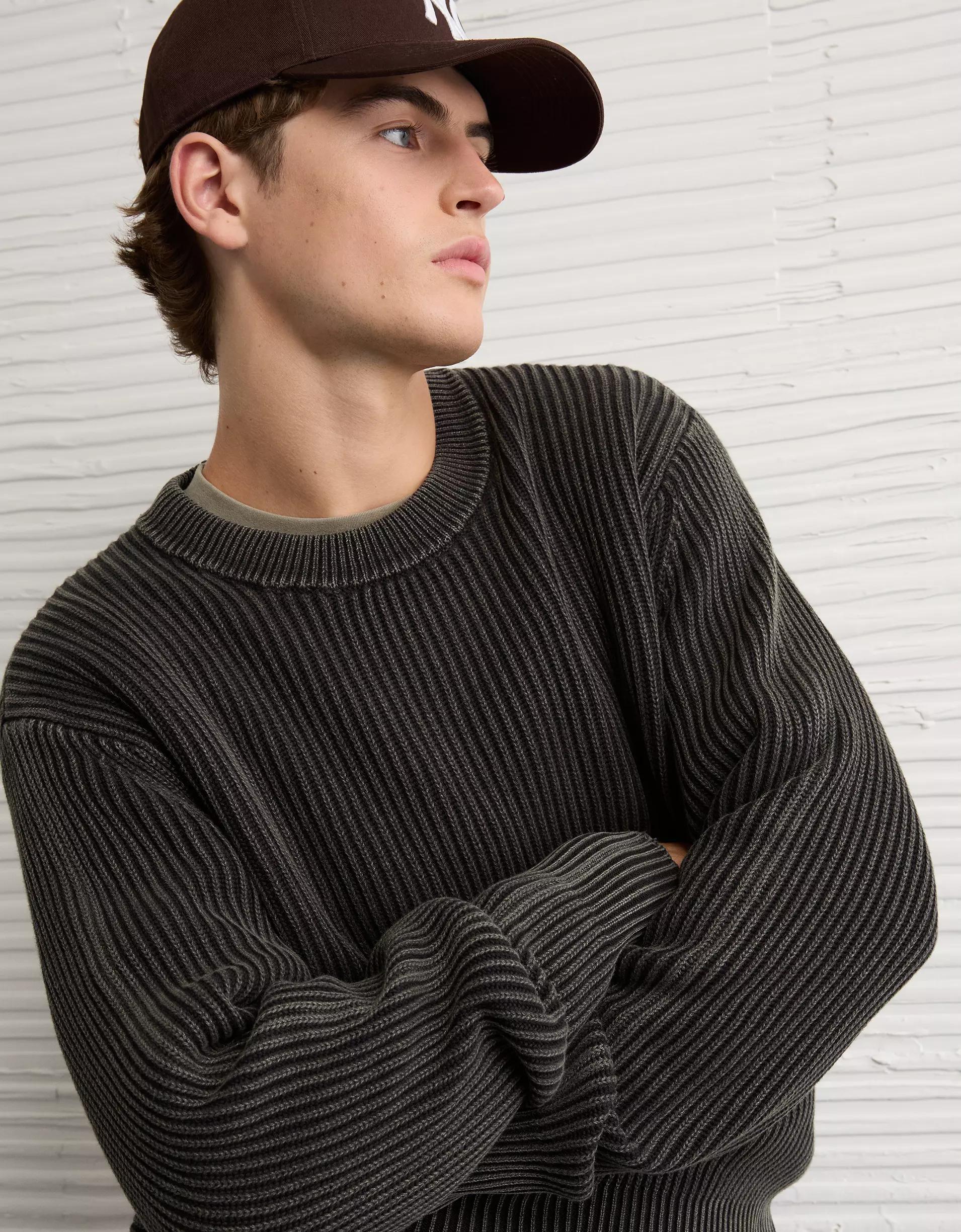 AE Fisherman Crew Neck Sweater Product Image
