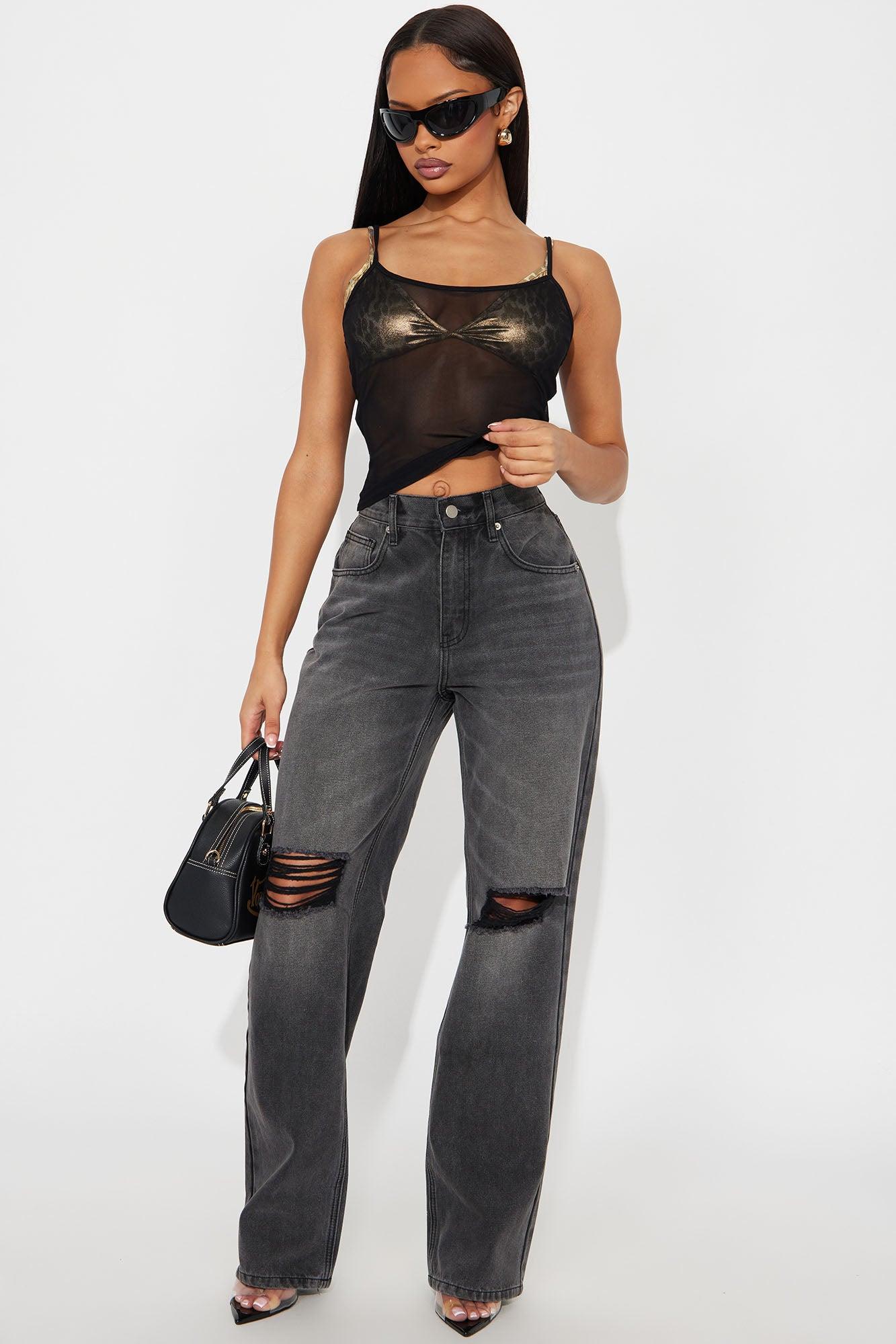 Vivid Nights Cami And Bralette 2 Piece Set - Black/combo Female Product Image