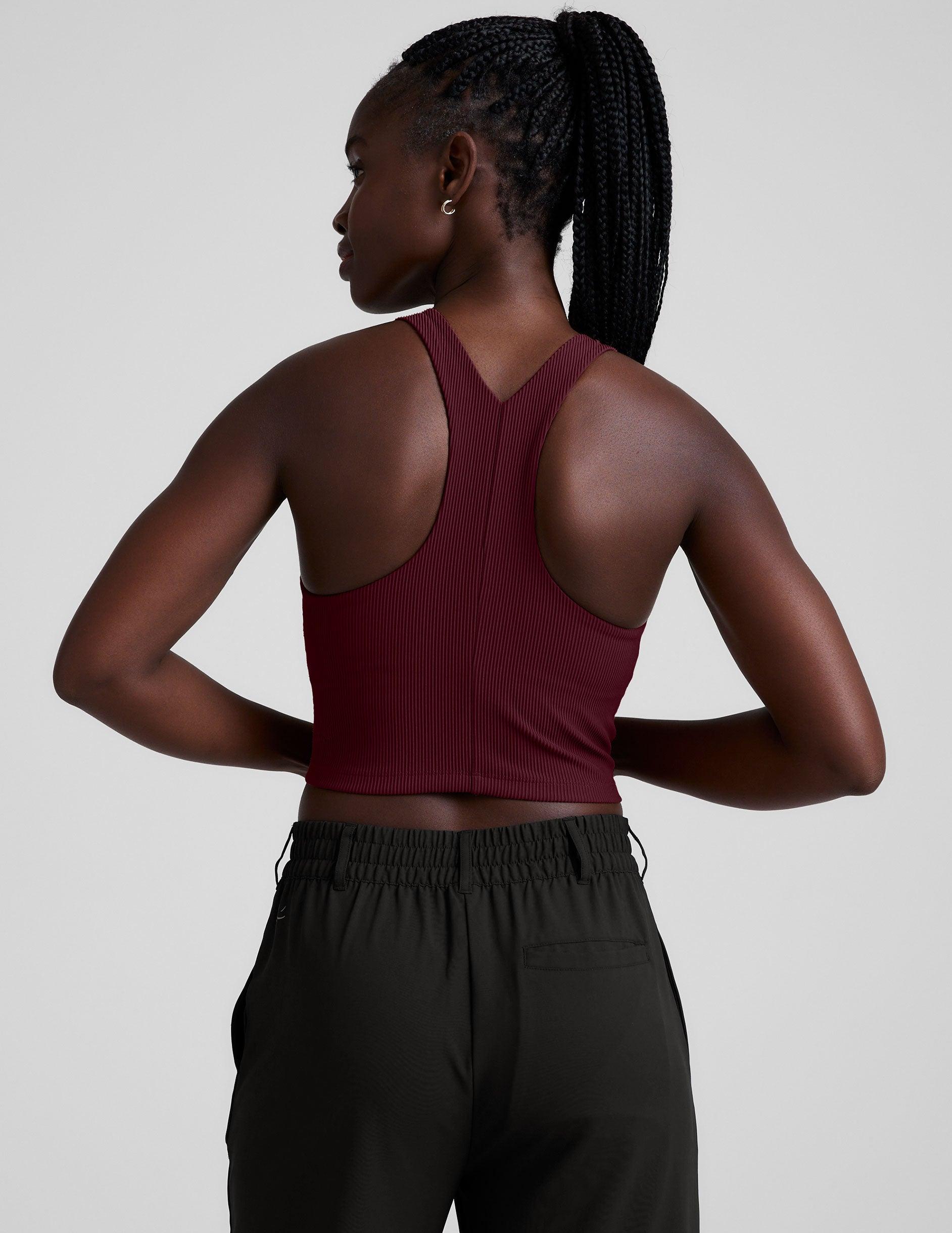 Refocus Ribbed Cropped Tank Product Image