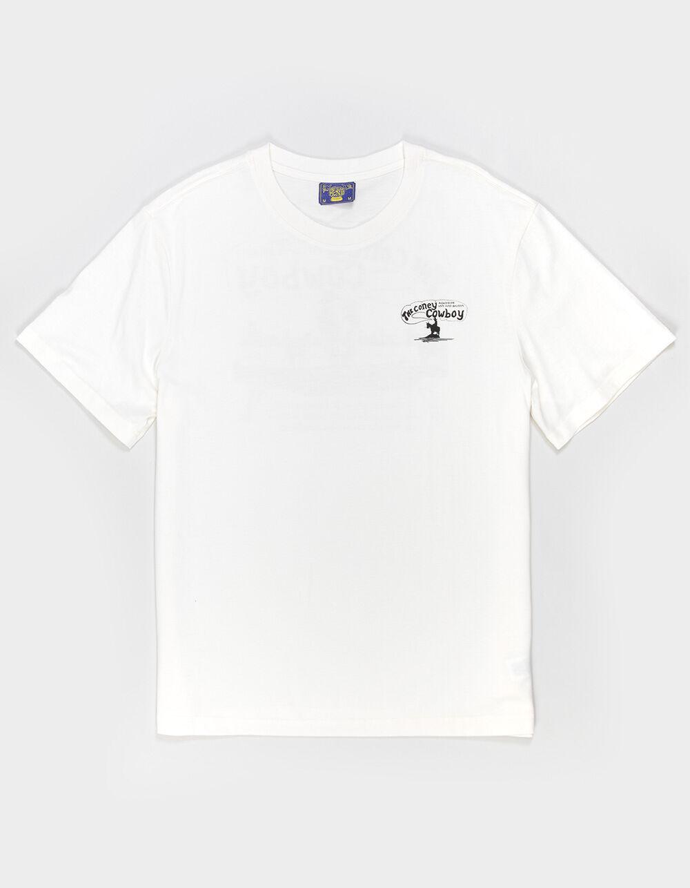 CONEY ISLAND PICNIC Coney Cowboy Mens Tee - WHITE Product Image
