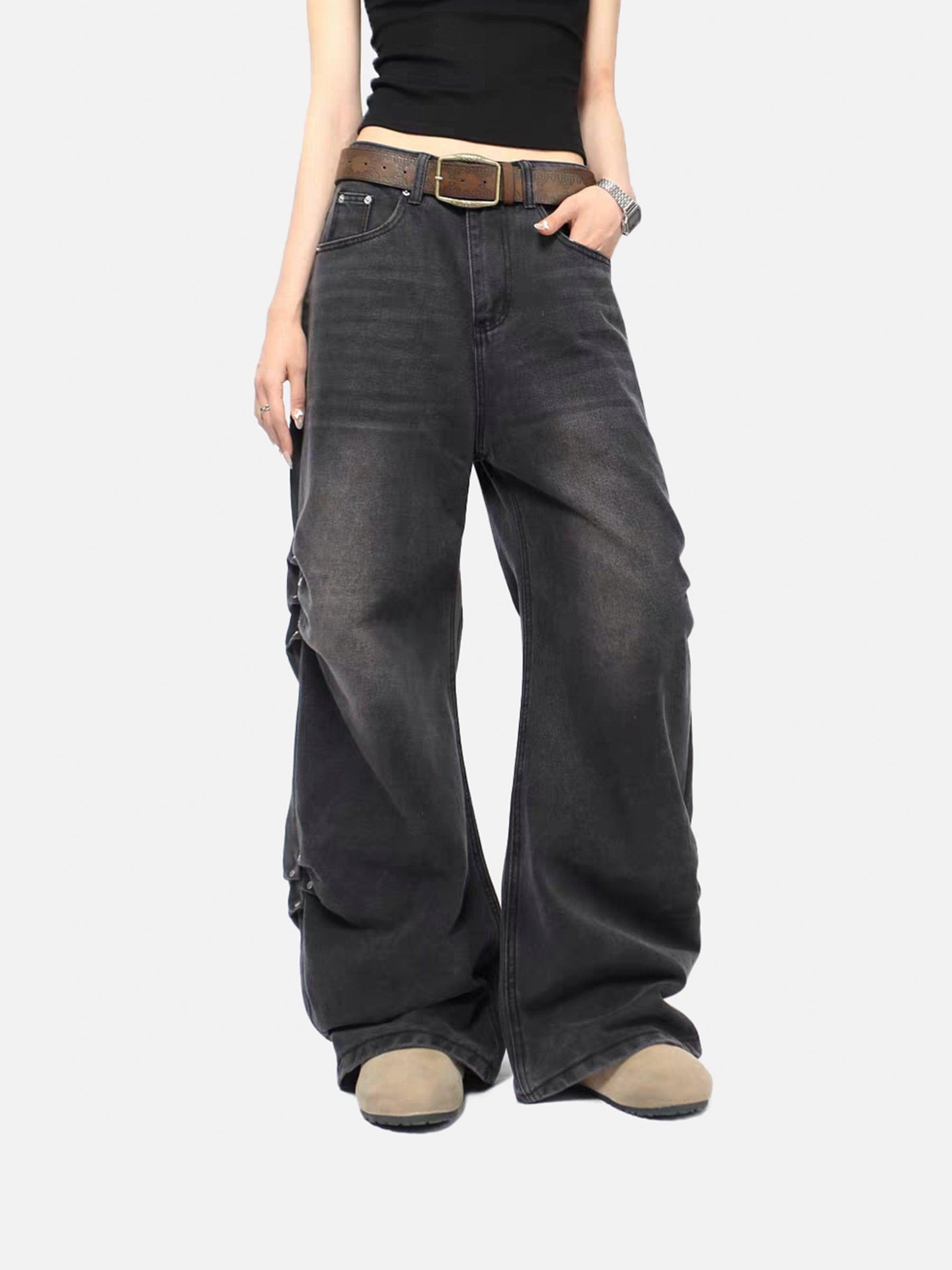 Aelfric Eden Pleated Baggy Jeans Product Image