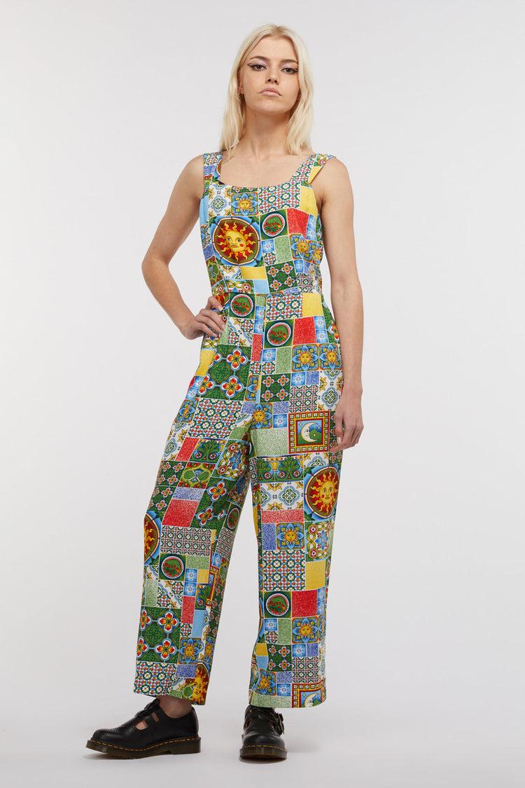 Majolica Viscose Jumpsuit Product Image