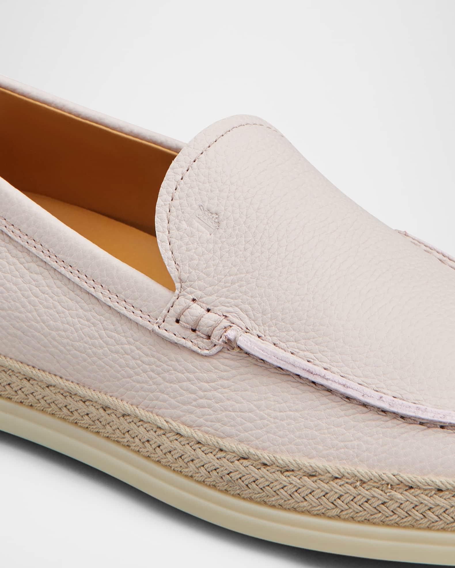 Slipper Loafers in Leather Product Image