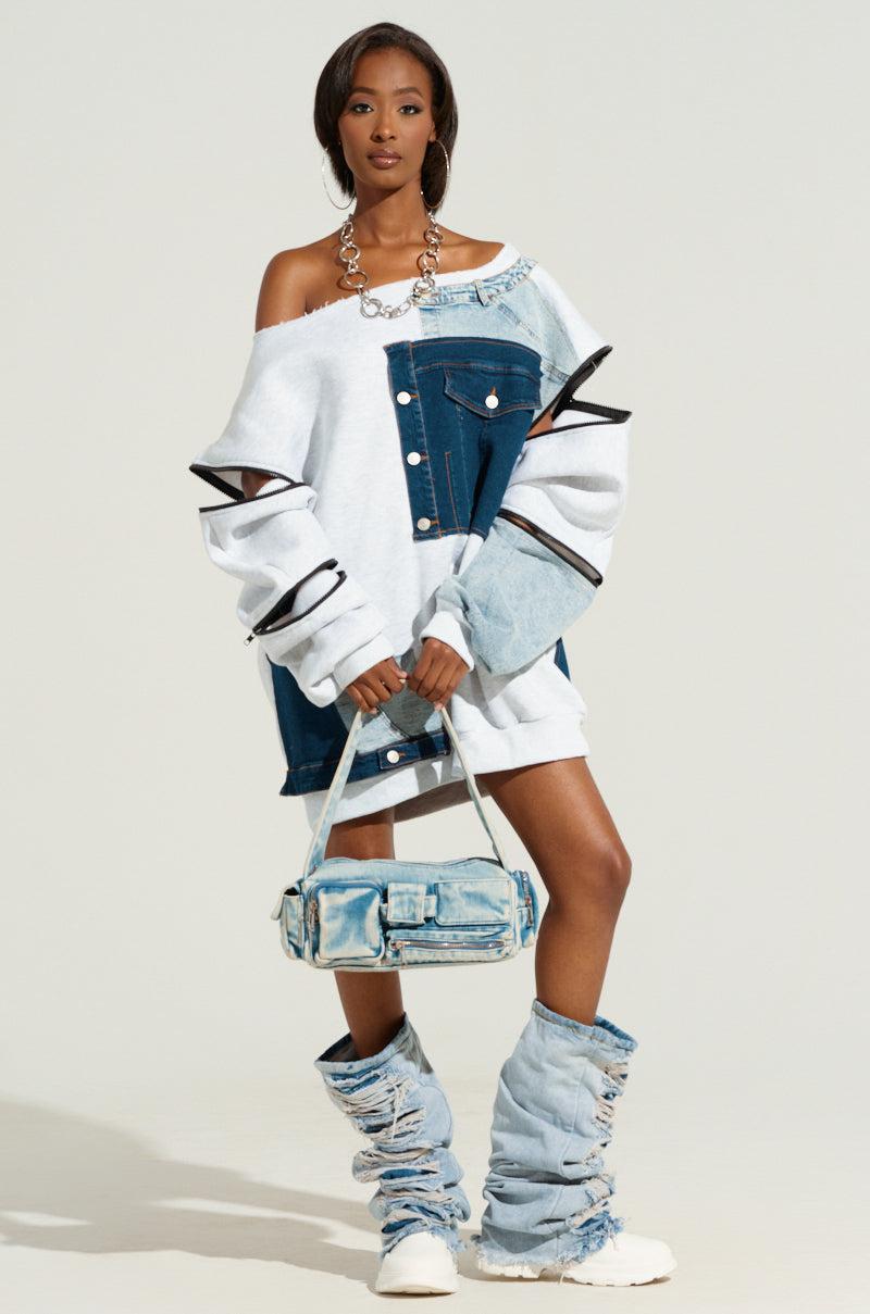 ADIRA MINI SWEATER DRESS Product Image