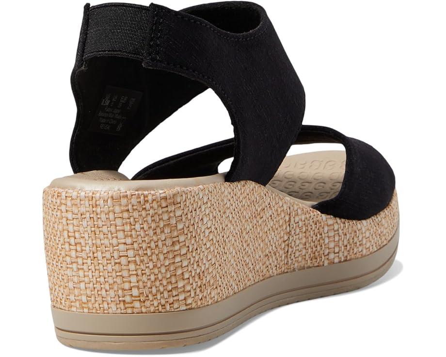 Women's Bzees Reveal Ankle Strap Wedge Sandals Product Image