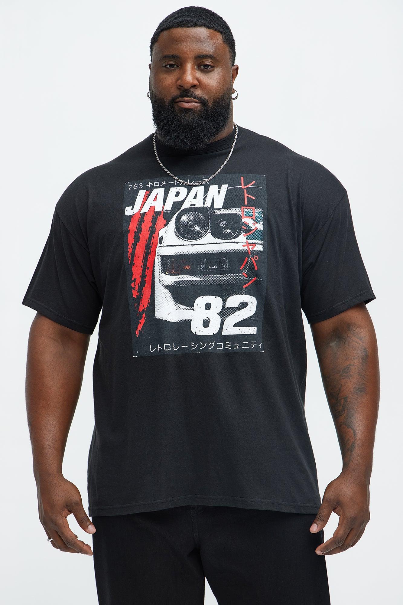 Japan Racing Short Sleeve Tee - Black Product Image