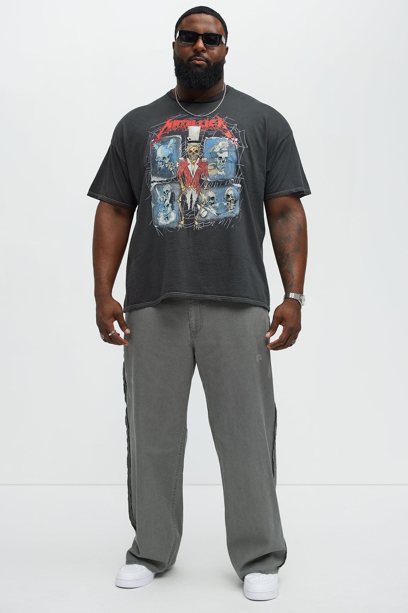 Metallica Skull Collage Short Sleeve Tee - Black Product Image