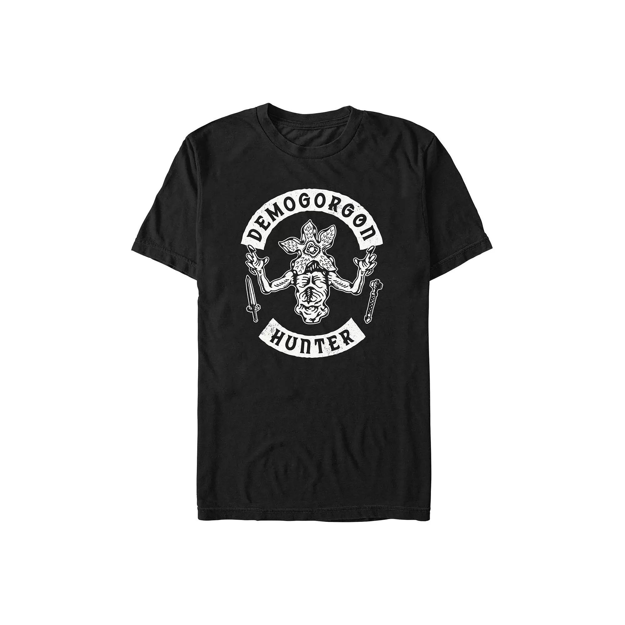 Men's Stranger Things Demogorgon Hunter Graphic Tee,  Product Image