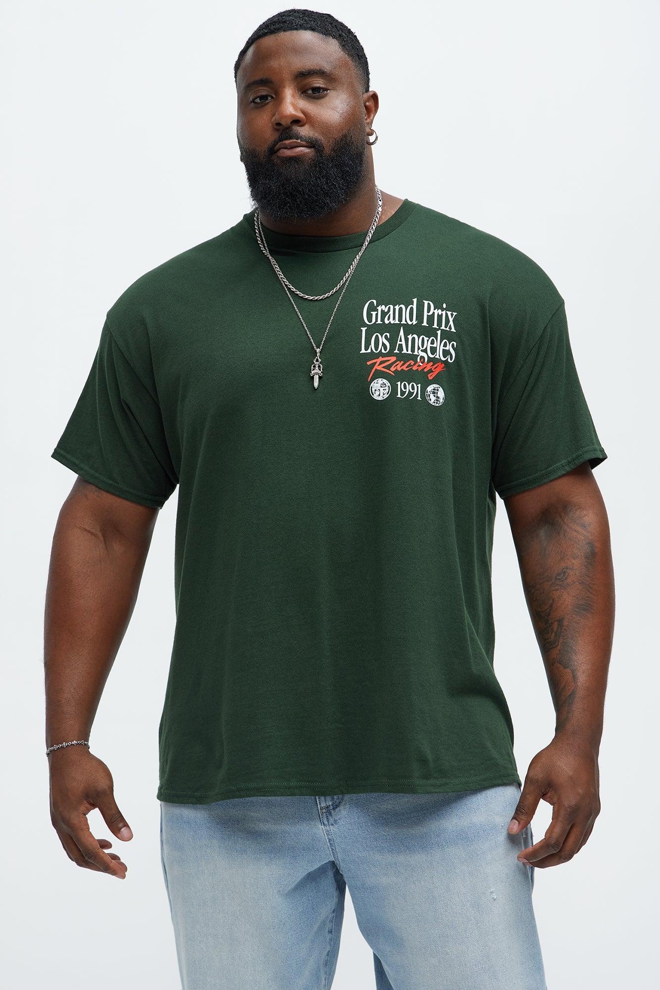 Grand Prix LA Short Sleeve Tee - Green Product Image