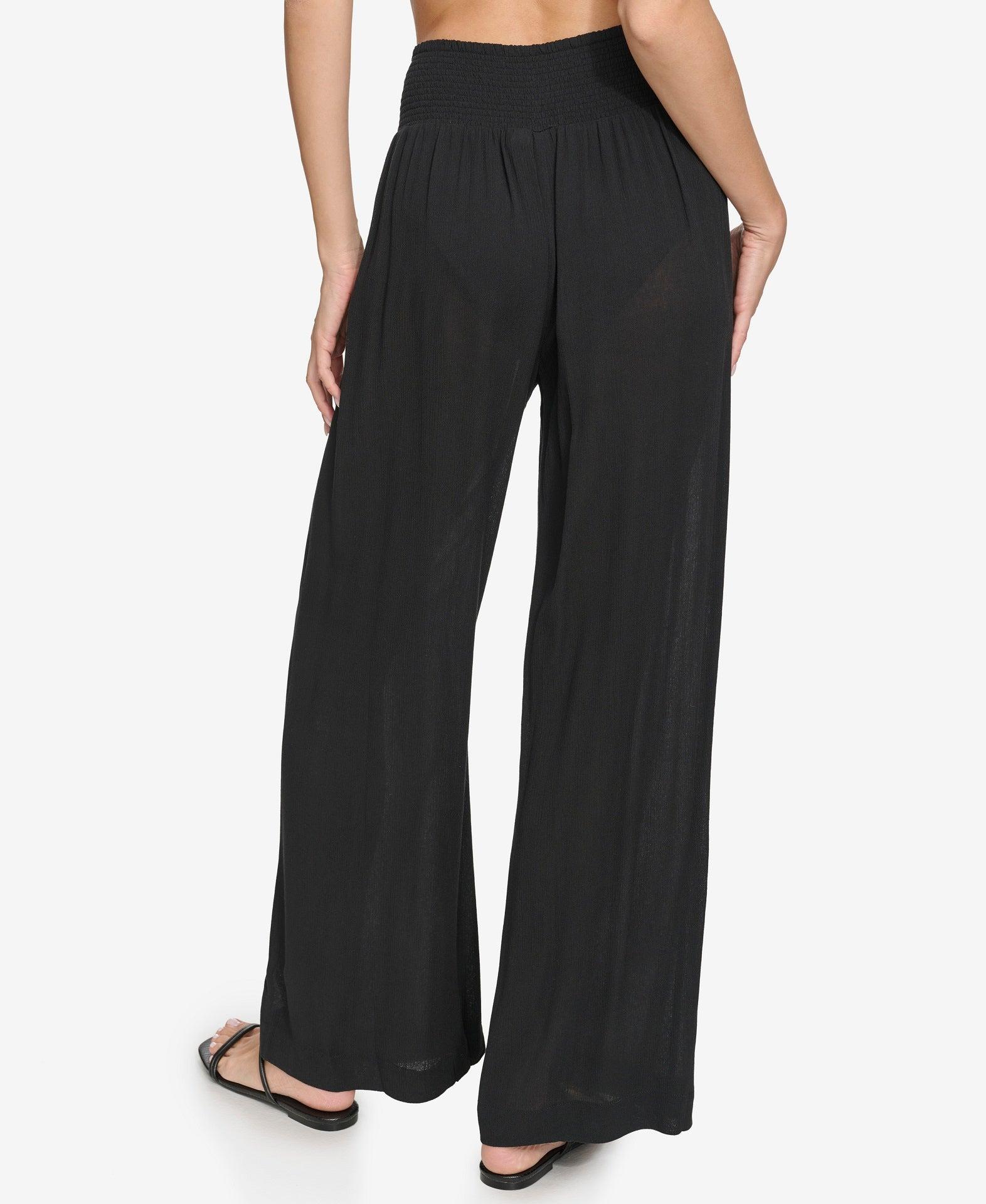 SUMMER GAUZE WIDE-LEG BEACH PANT Product Image