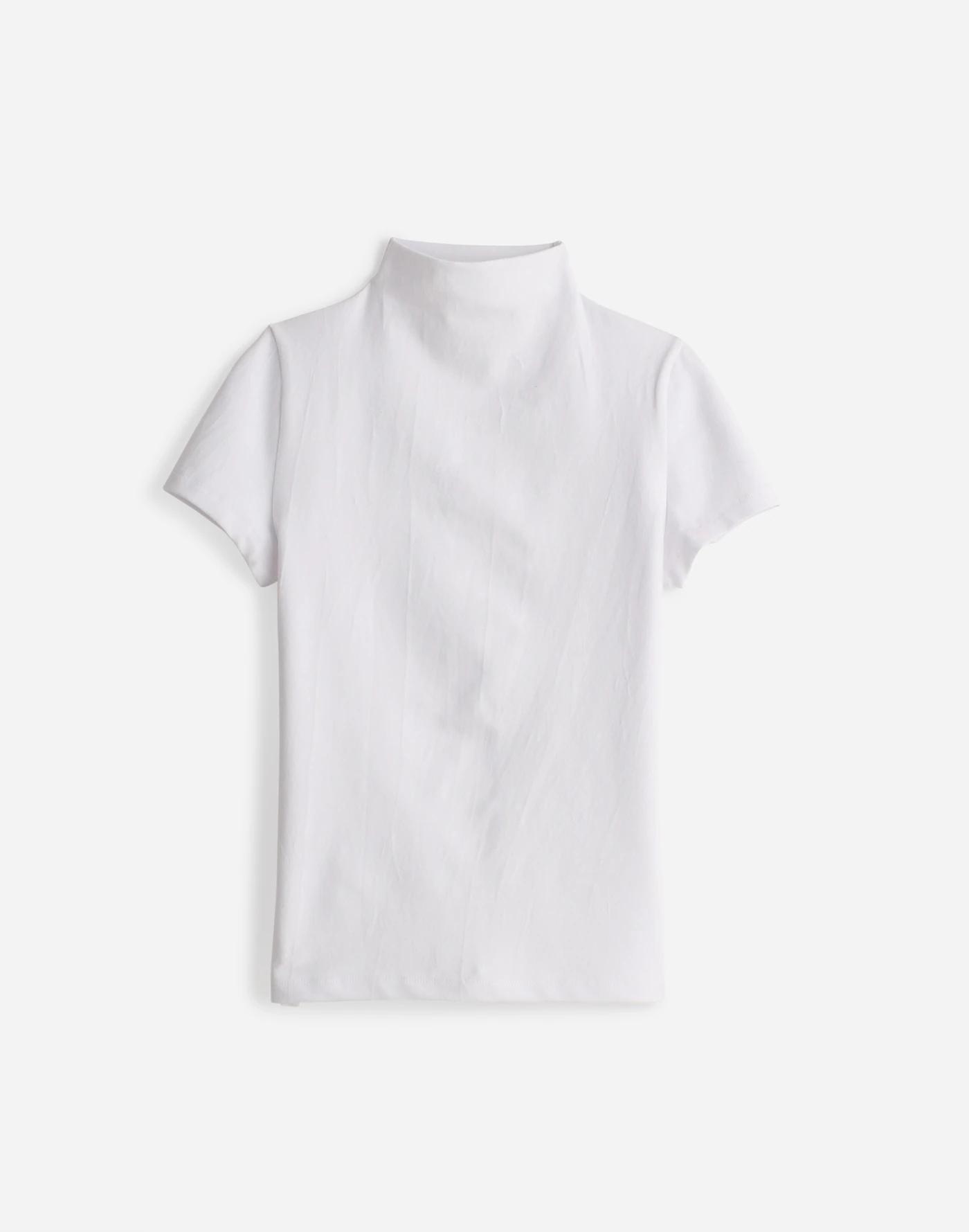 Short-Sleeve Mockneck Tee Product Image