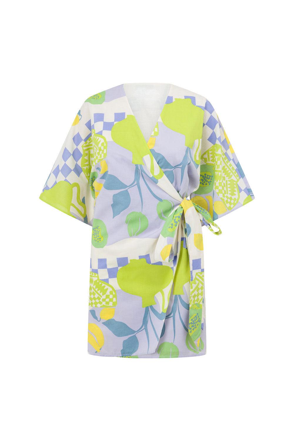 Scarlett Wrap Dress - Dolce Verde Product Image