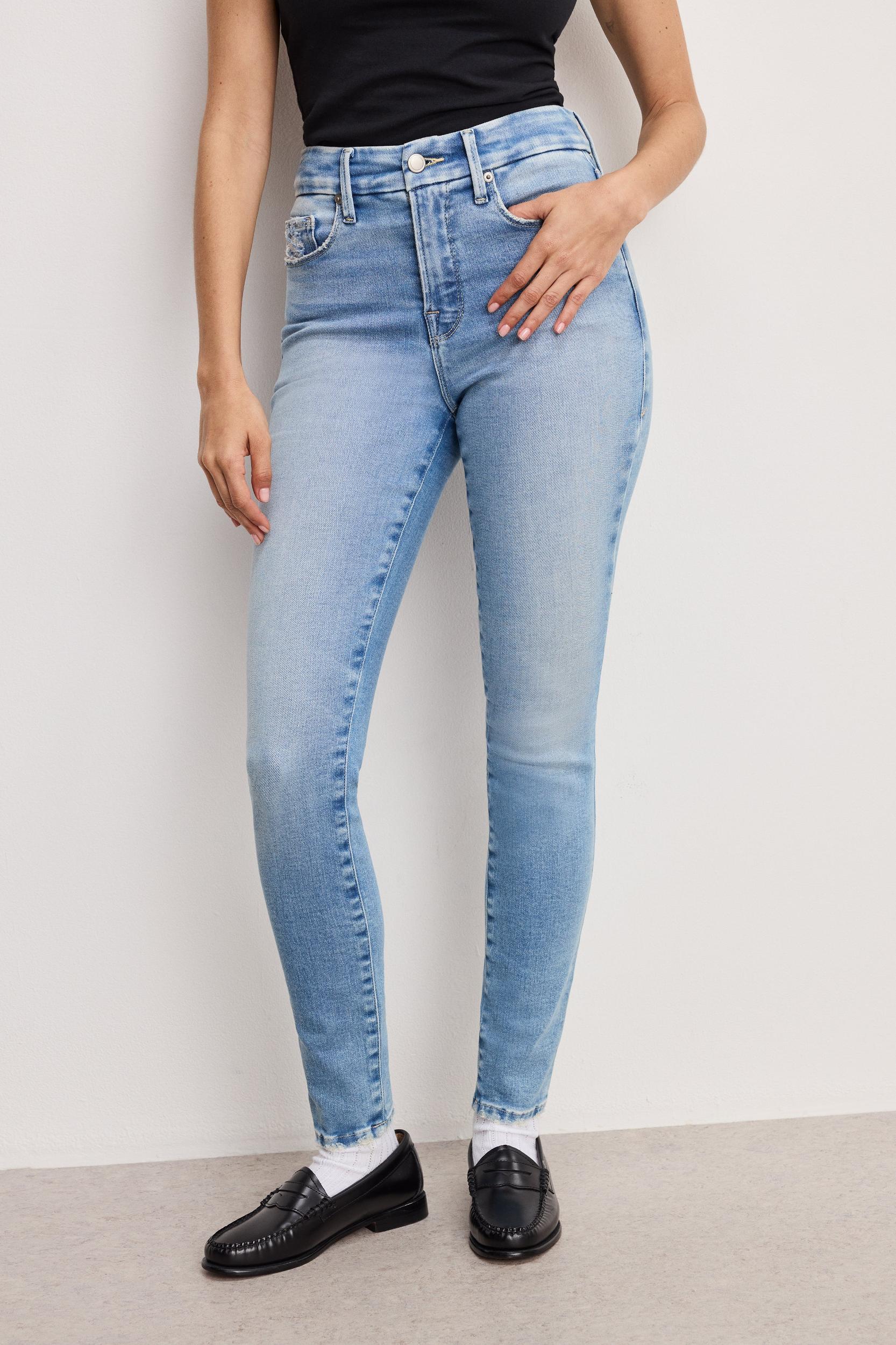 SOFT TECH GOOD LEGS SKINNY JEANS | INDIGO799 Product Image