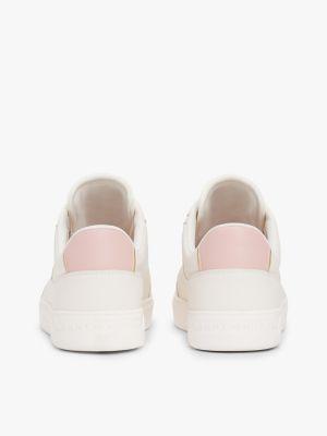 Monogram Leather Court Sneaker Product Image