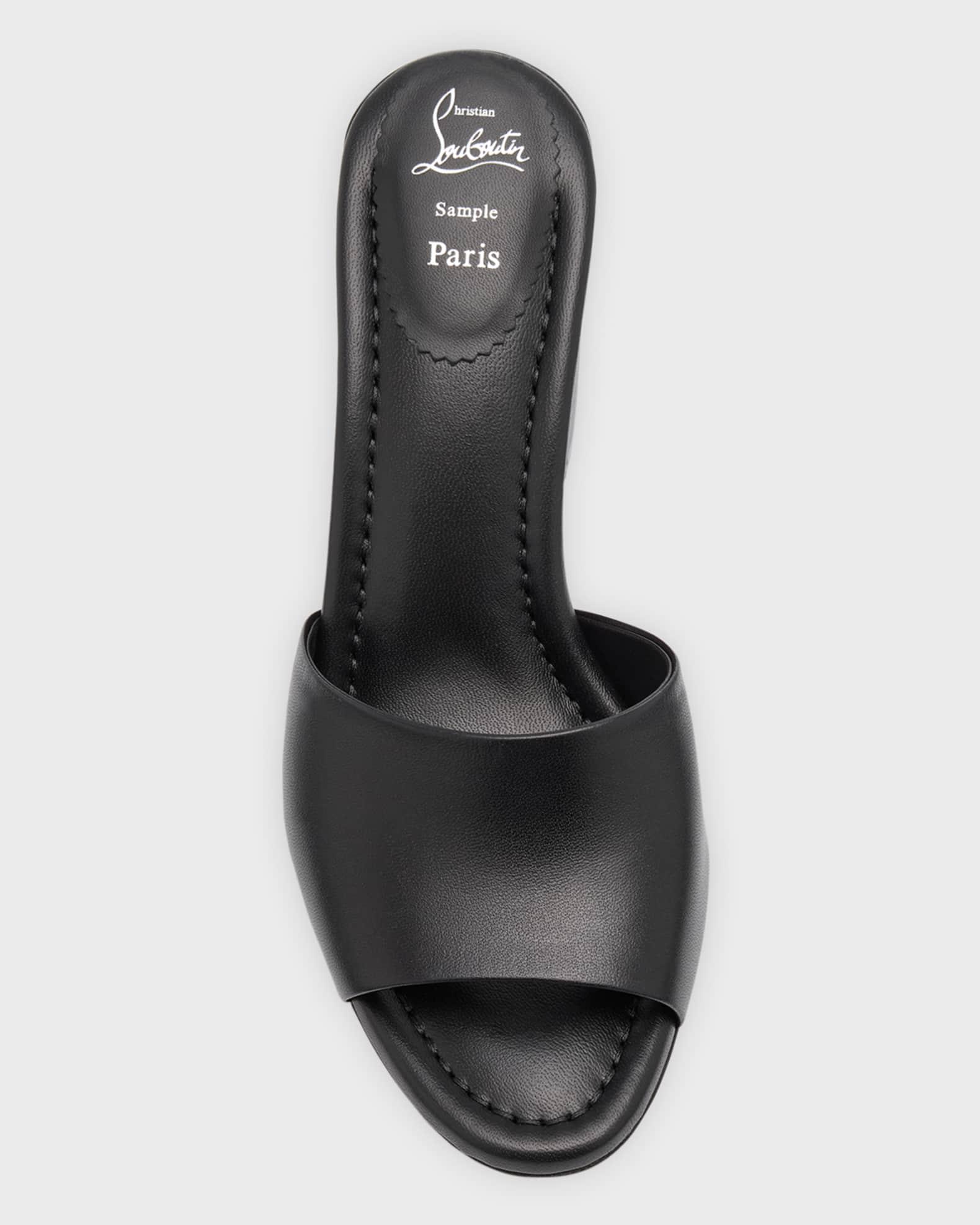 Jane Leather Red Sole Mule Sandals Product Image