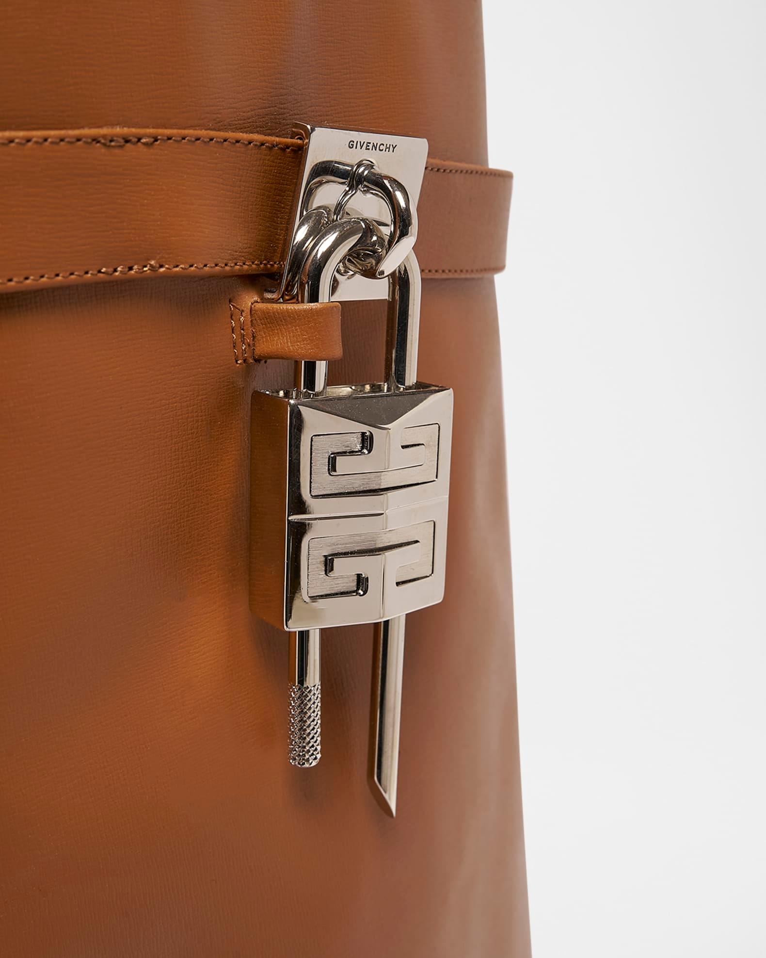 Shark Lock Leather Boots Product Image