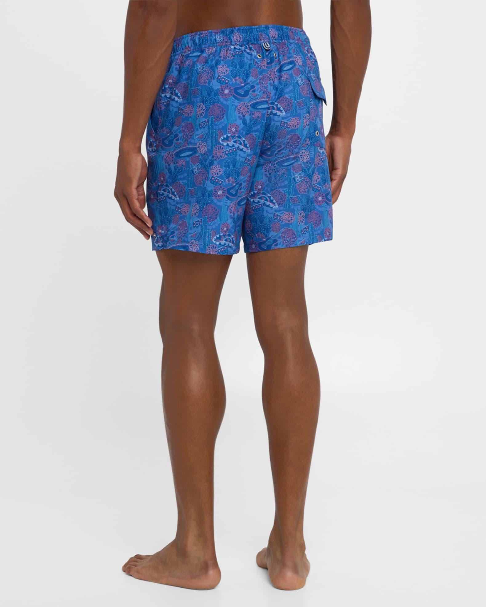 Day Of The Dead Swim Trunk Product Image