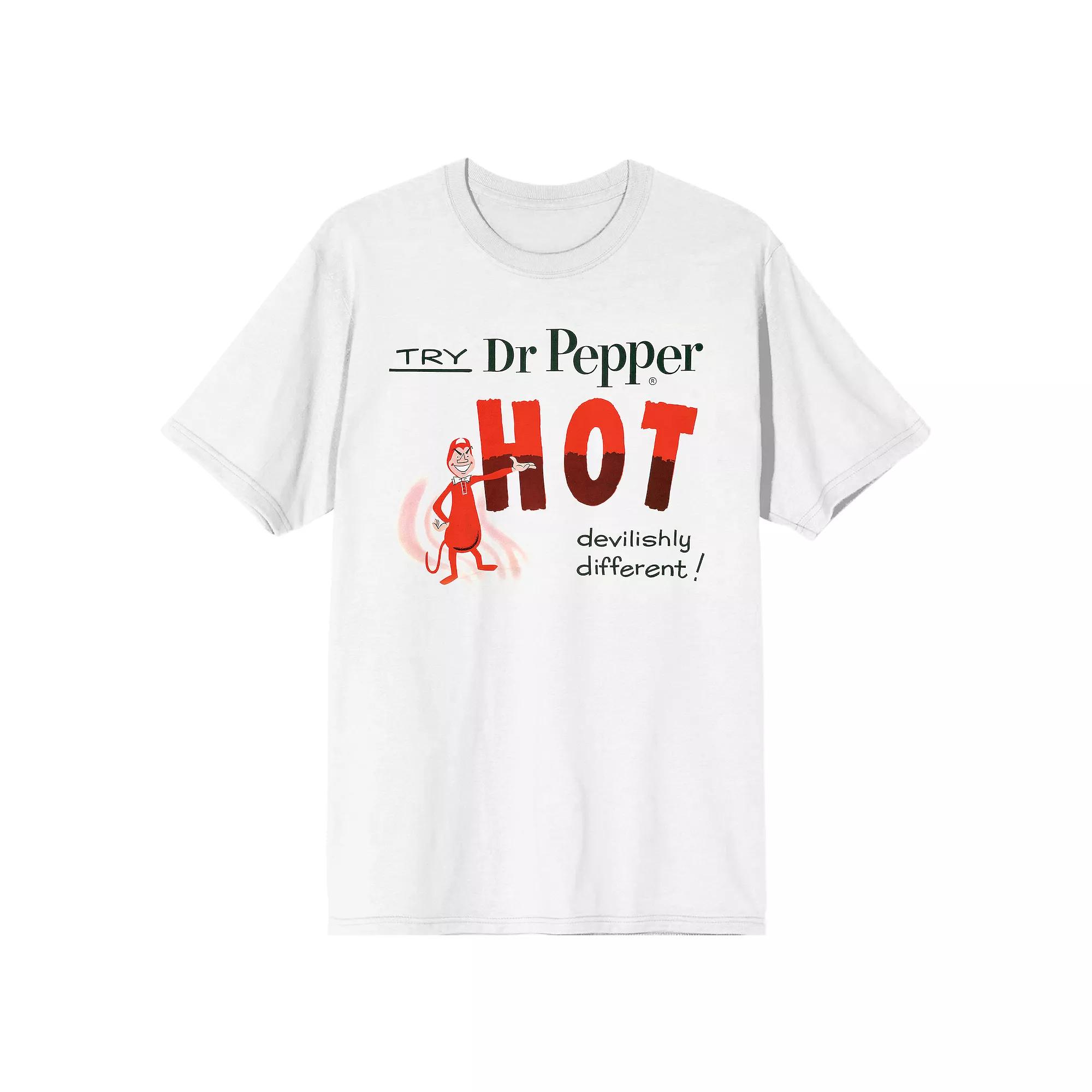 Men's Dr. Pepper Hot Soda Pop Tee,  Product Image