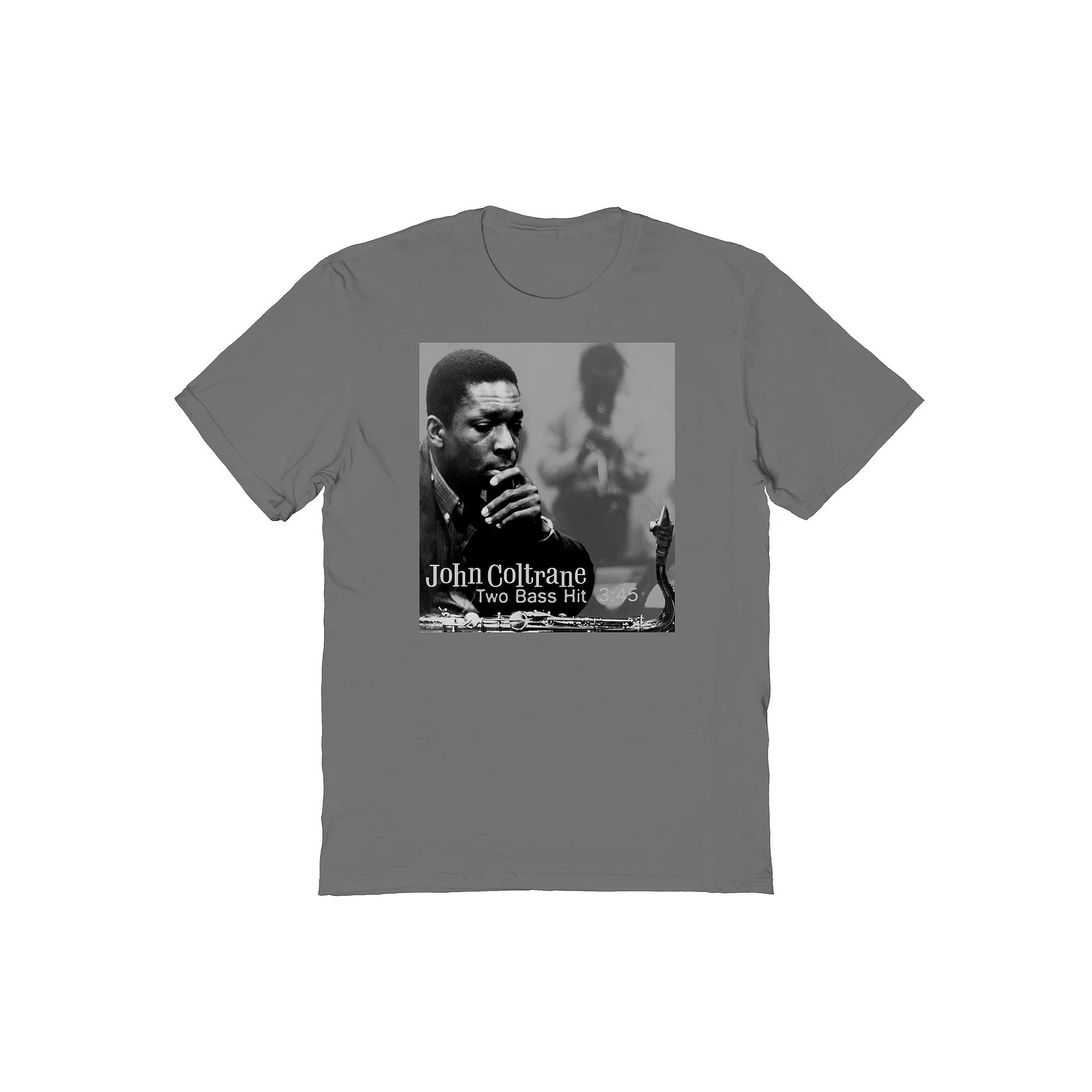 Men's John Coltrane Graphic Tee, Size: Large, Grey Product Image