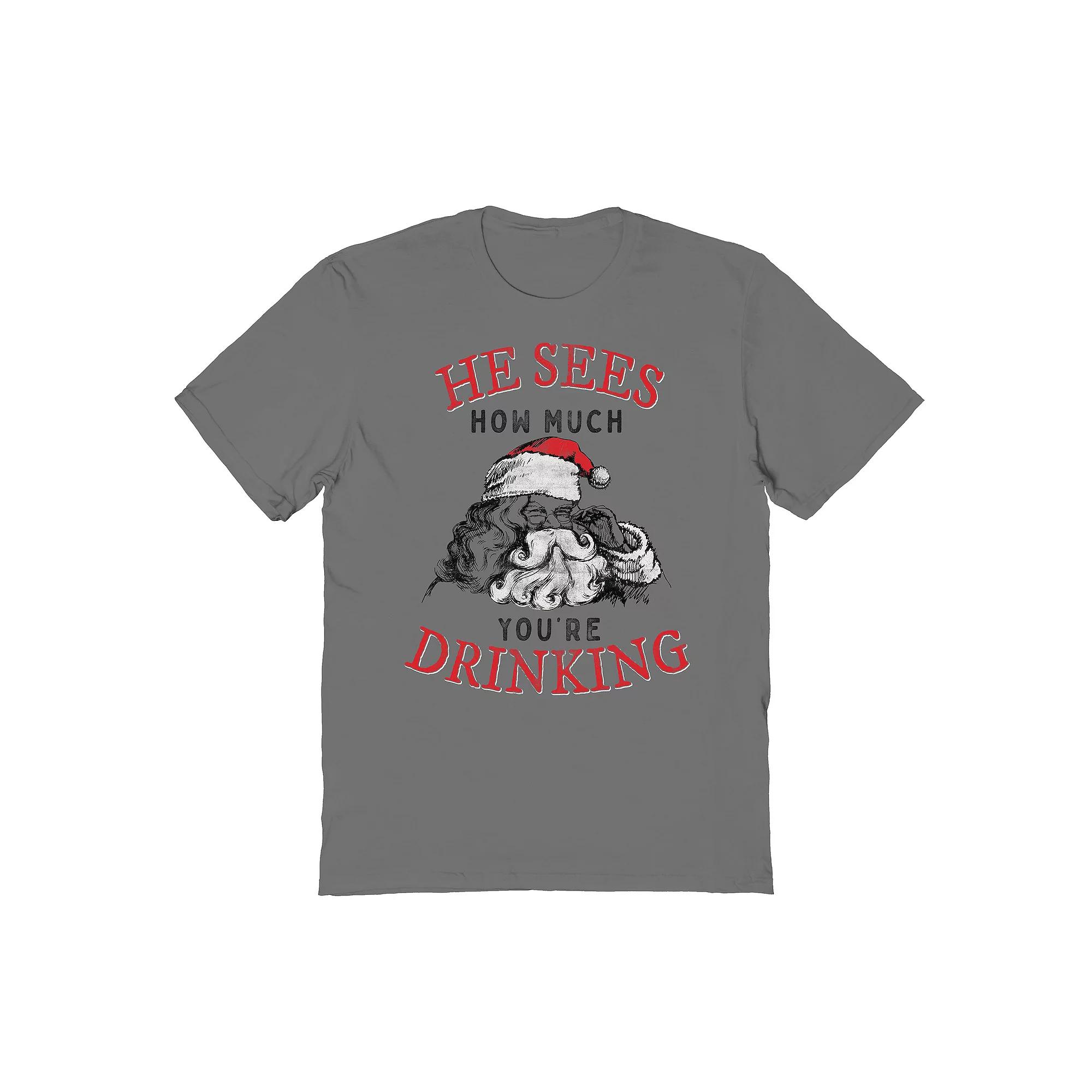 Men's He Sees How Much Graphic Tee, Adult Unisex,  Product Image