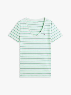 Striped V-Neck Favorite T-Shirt Product Image