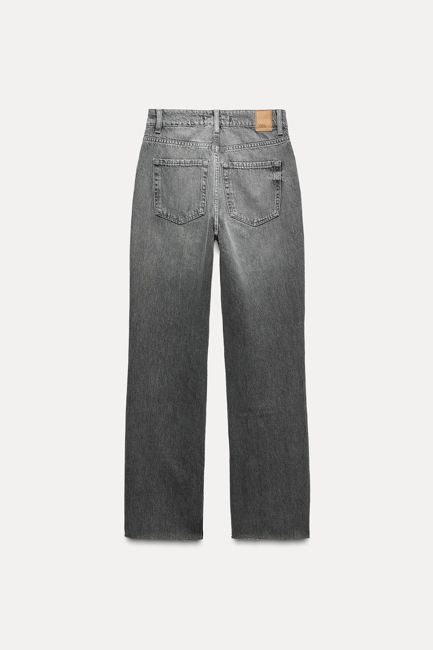Z1975 DENIM STRAIGHT CUT JEANS WITH A HIGH WAIST Product Image