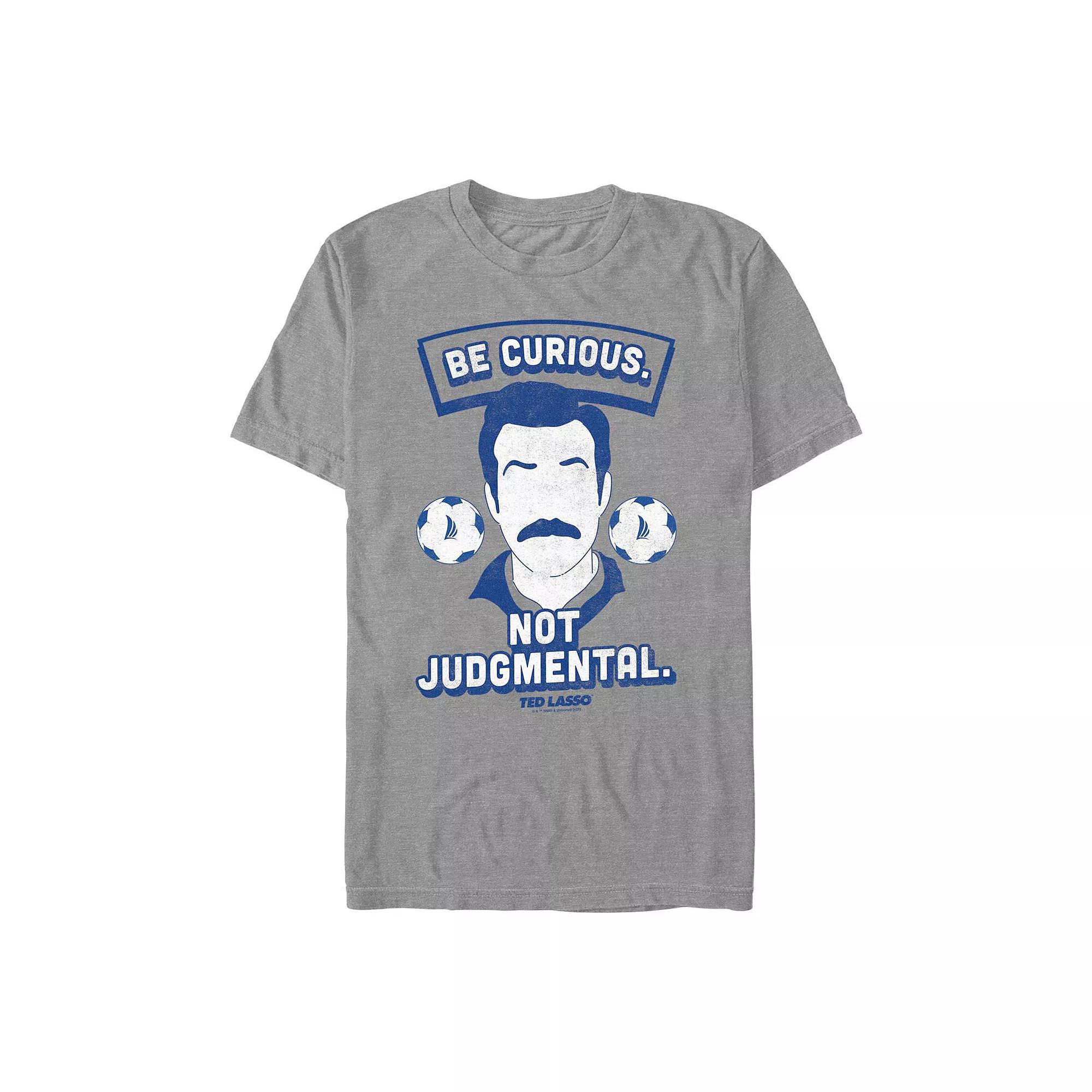Men's Ted Lasso "Be Curious. Not Judgmental." Graphic Tee,  Product Image