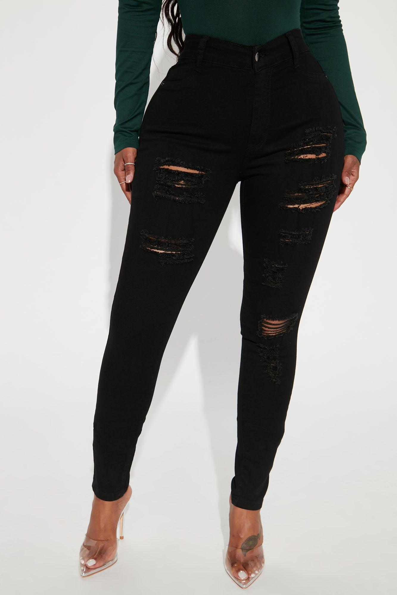 Tris Skinny Jeans - Black Product Image