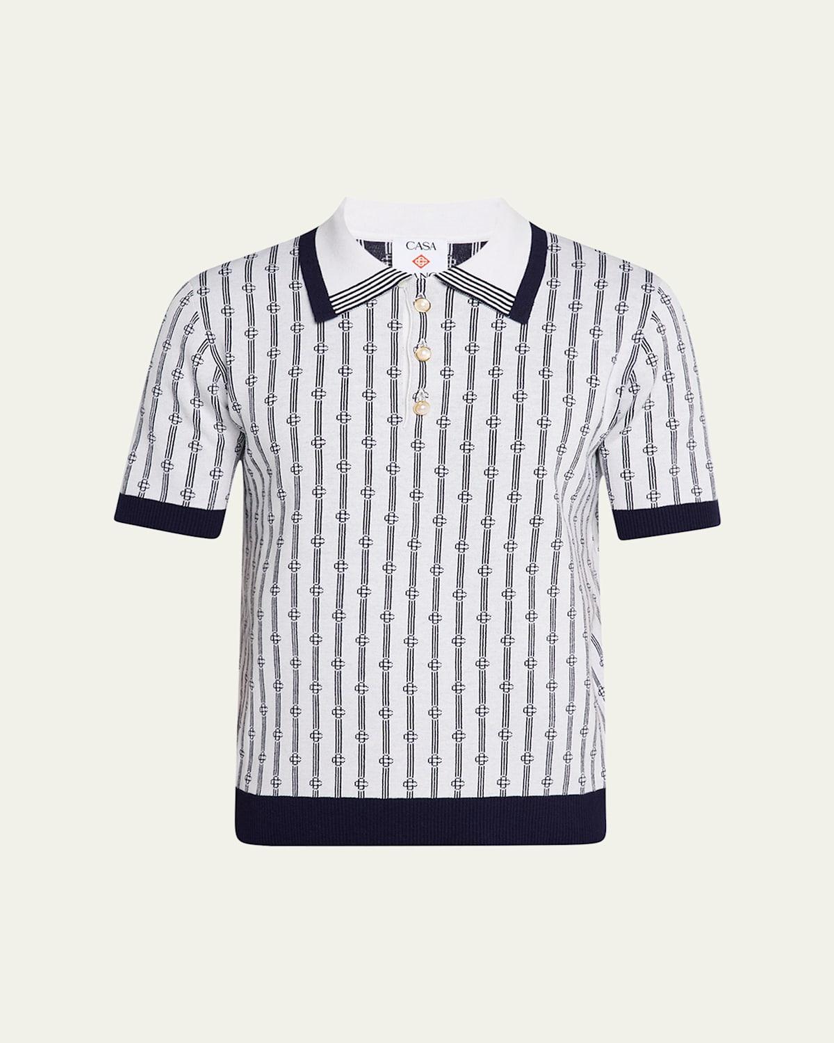 Mens Monogram Polo Shirt Product Image