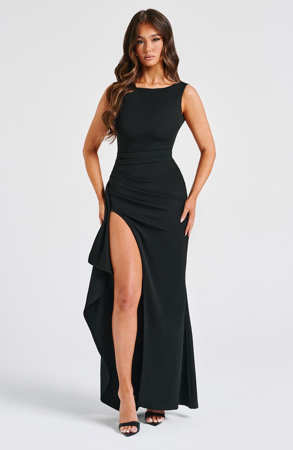 Pandora Maxi Dress - Black Product Image