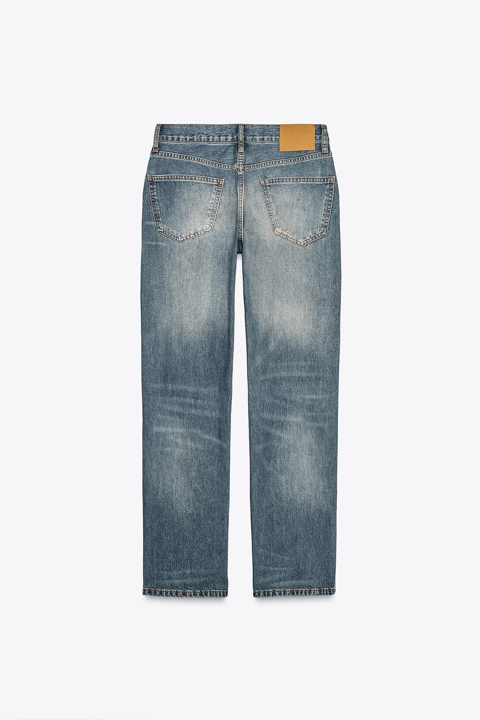 ZW COLLECTION BAGGY LOW-RISE JEANS Product Image