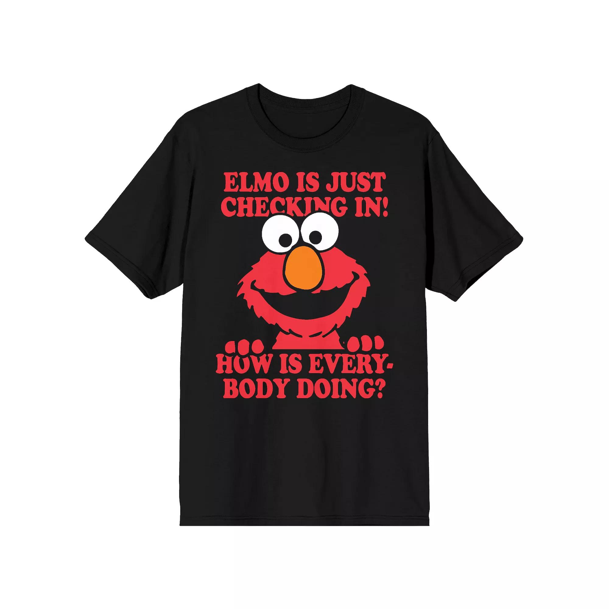 Men's Sesame Street Elmo Is Just Checking Product Image