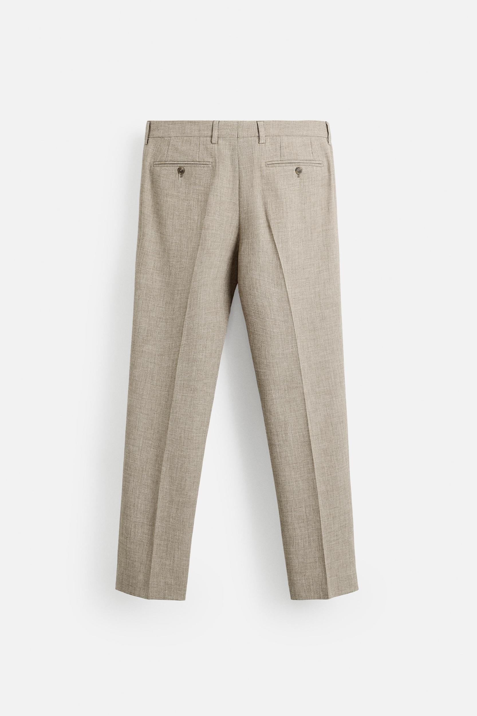 WOOL SUIT PANTS Product Image