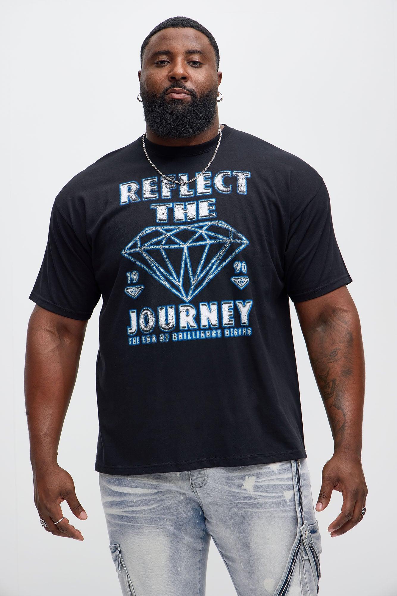 Reflect The Journey Short Sleeve Tee - Black Product Image