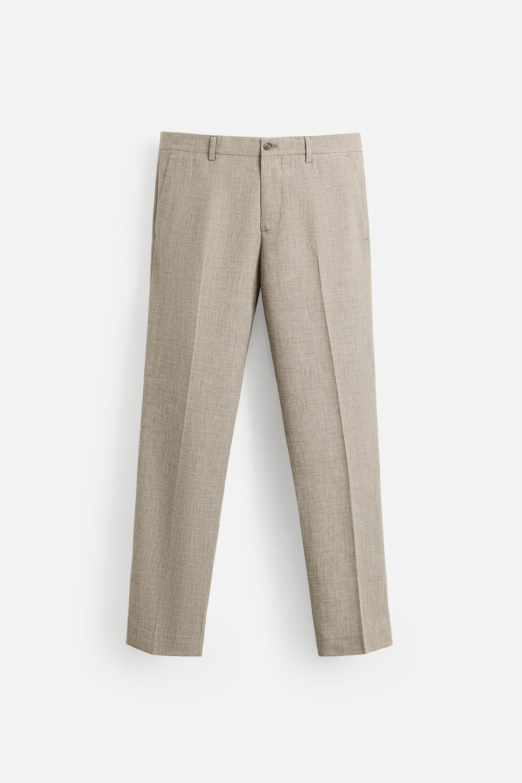 WOOL SUIT PANTS Product Image