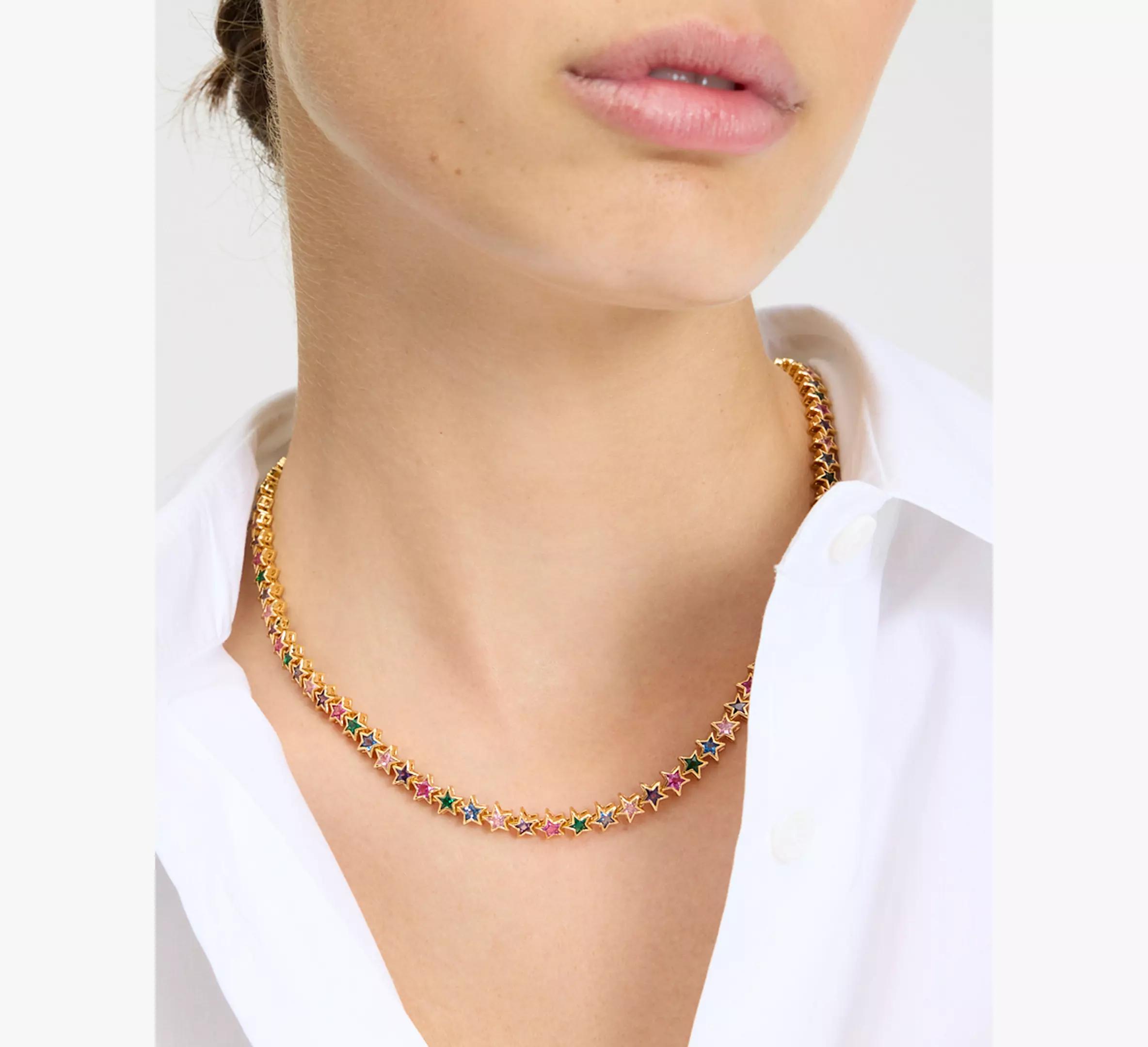 Space Cadet Star Tennis Necklace Product Image