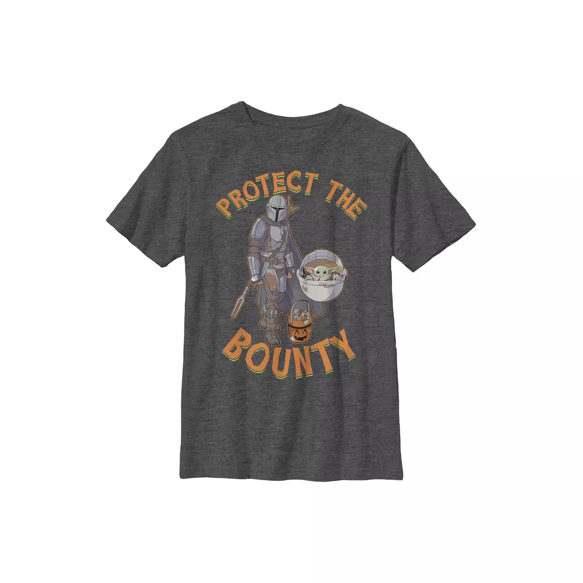 Boys 6-20 Star Wars The Mandalorian Protect The Bounty Sketch Graphic Tee, Boy's,  Product Image