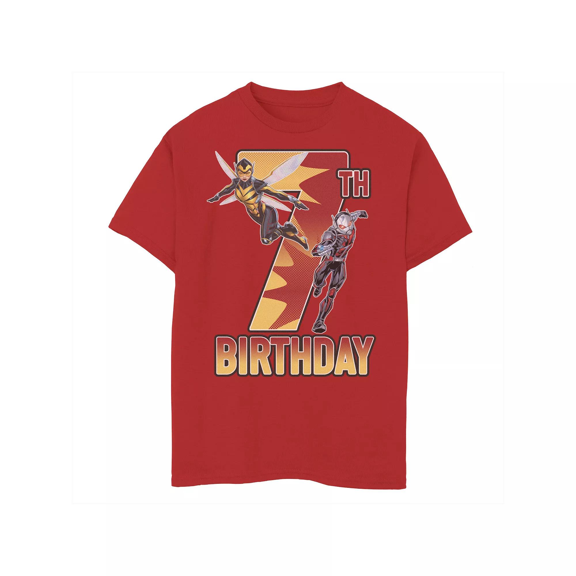 Boys 6-20 Marvel Ant-Man & Wasp 7th Birthday Graphic Tee, Boy's,  Product Image