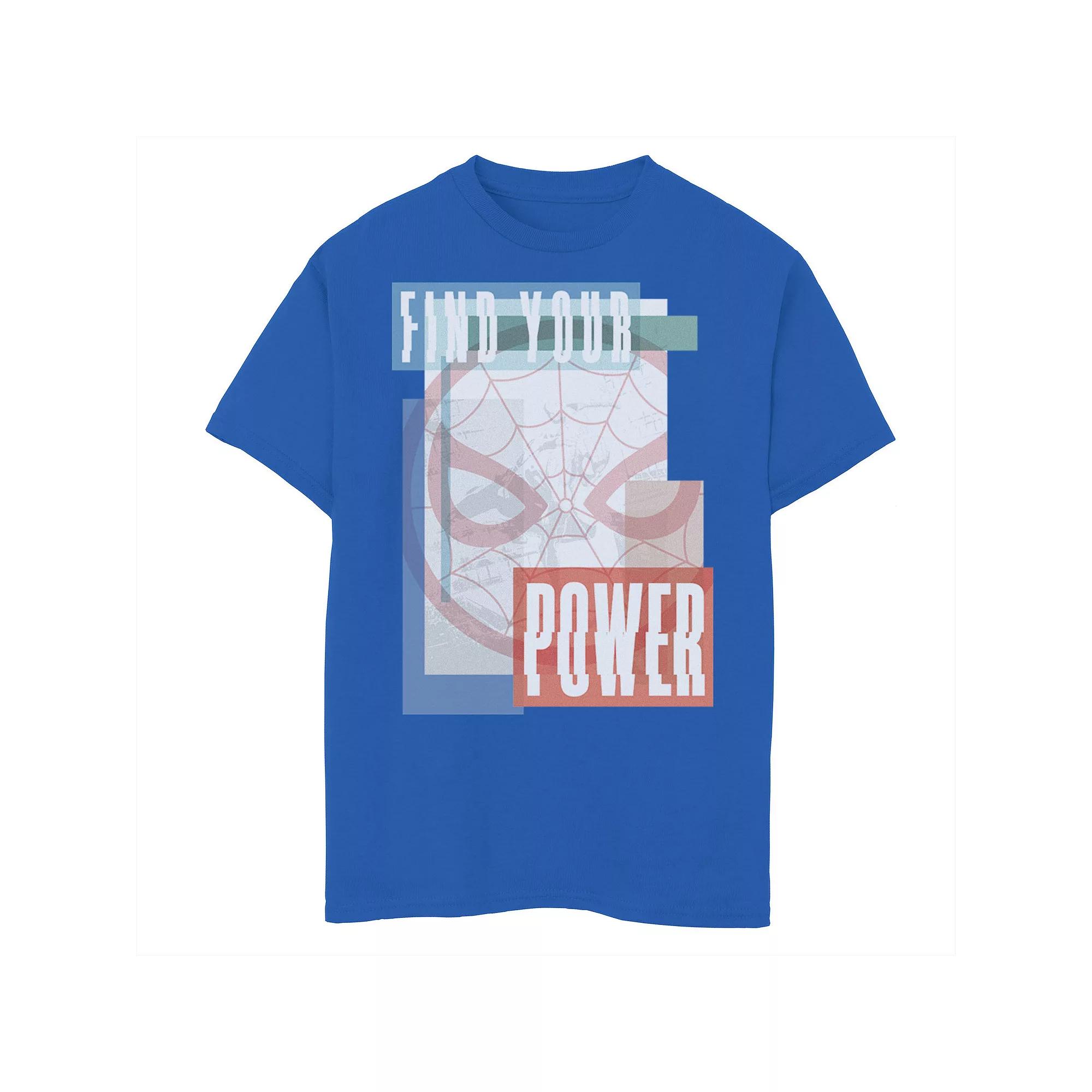 Boys 6-20 Marvel Spider-Man Find Your Power Pastel Portrait Graphic Tee, Boy's,  Product Image