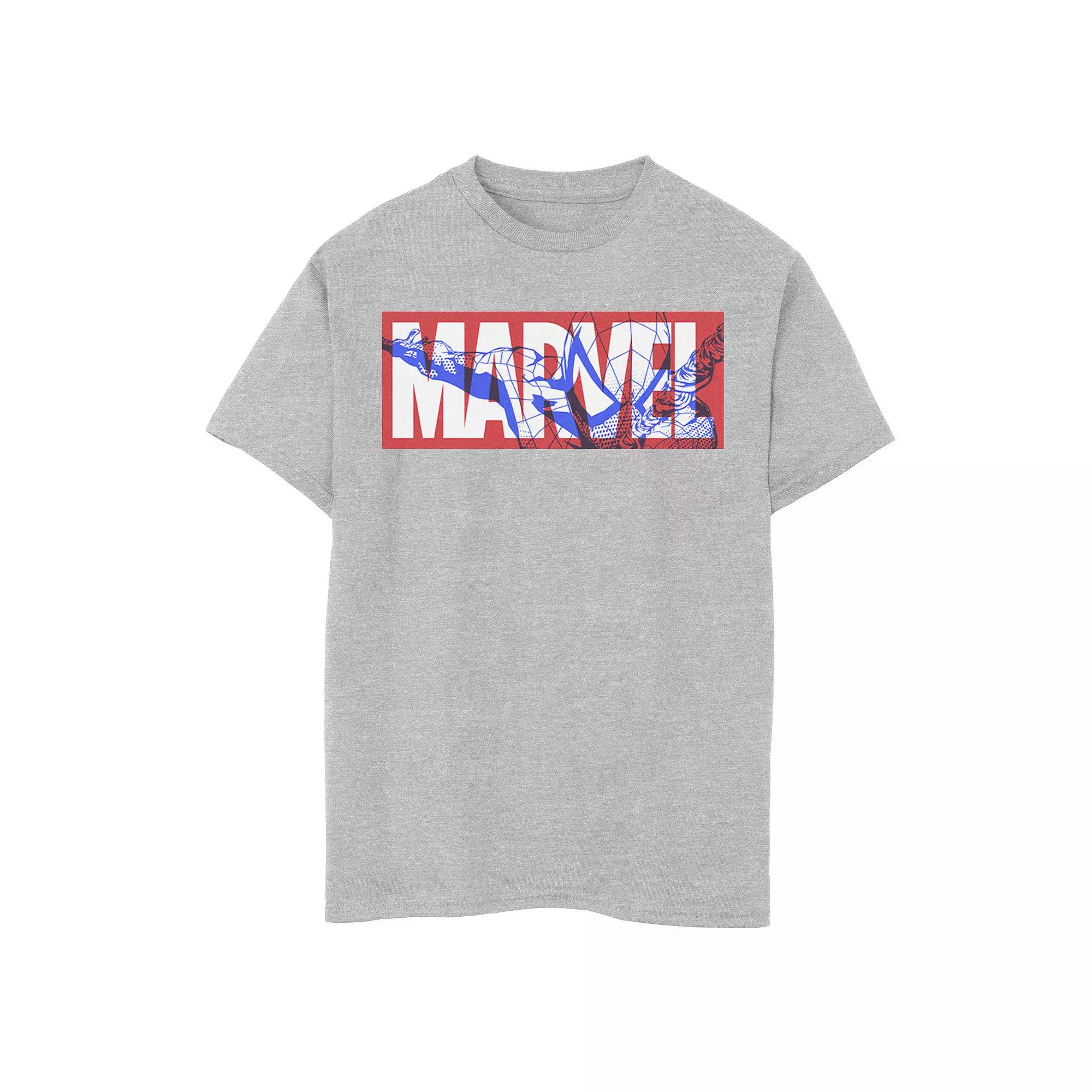 Boys 6-20 Marvel Spider-Man Large Classic Movie Logo Graphic Tee, Boy's,  Product Image