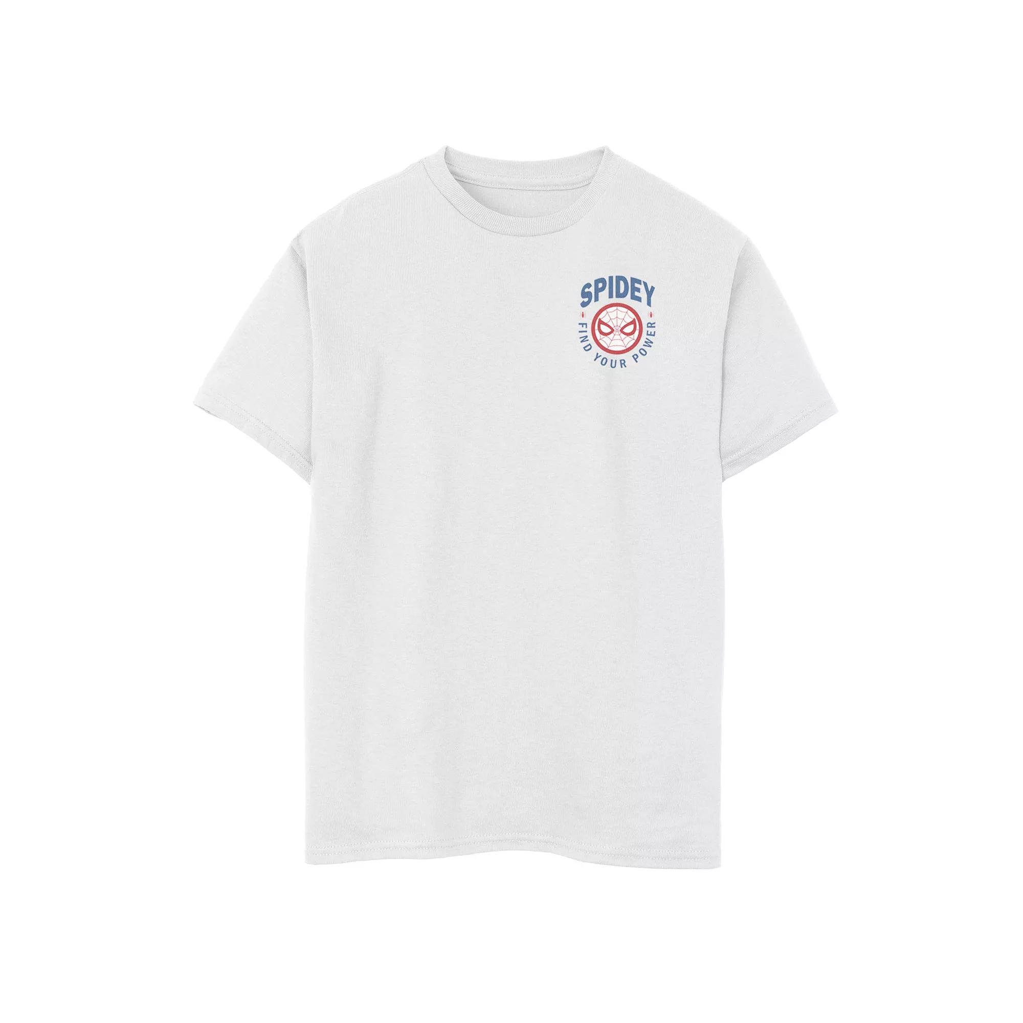 Boys 6-20 Marvel Spider-Man Spidey Find Your Power Left Chest Graphic Tee, Boy's,  Product Image