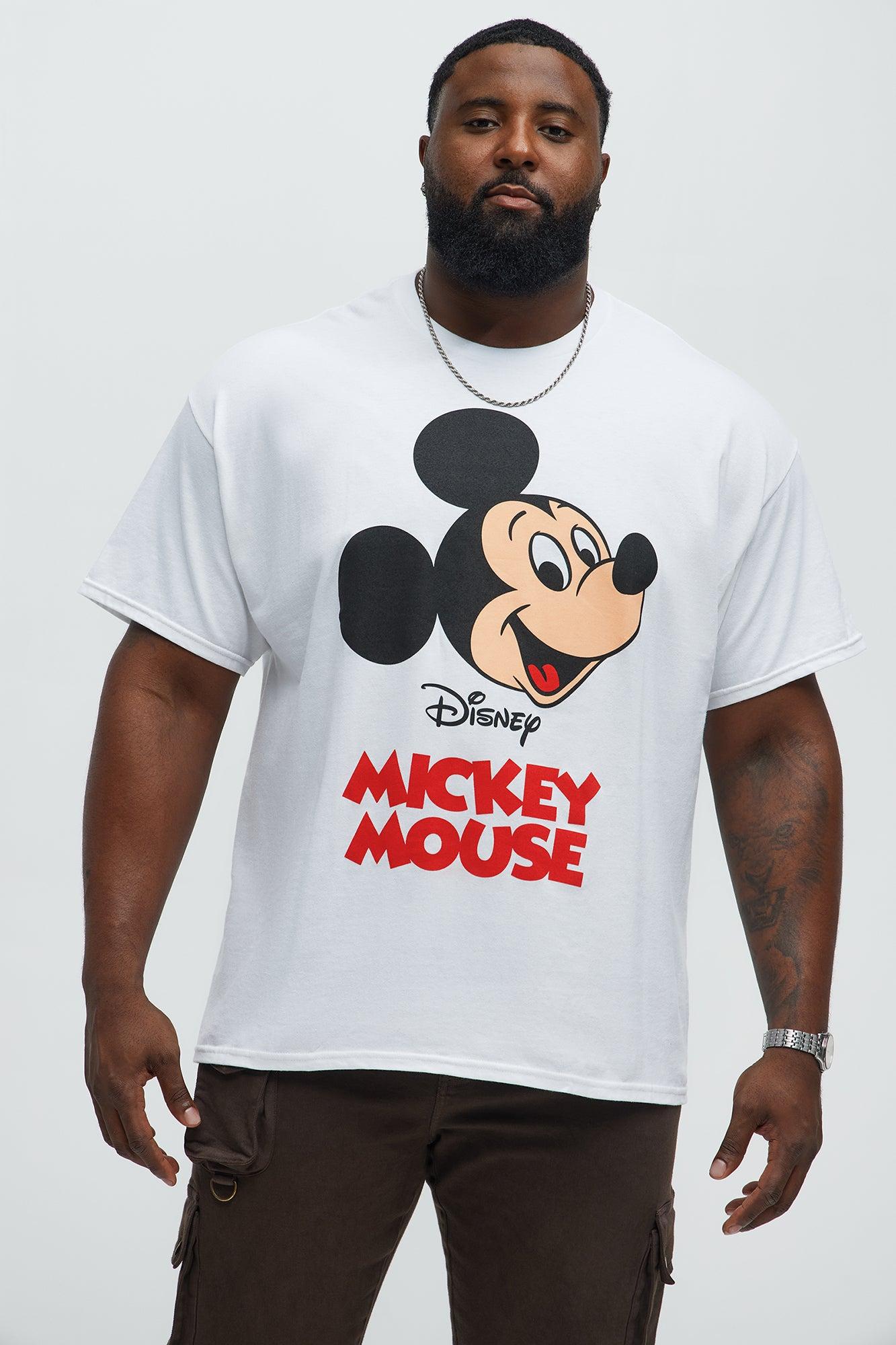 Disney Vintage Mickey Short Sleeve Tee - White Product Image