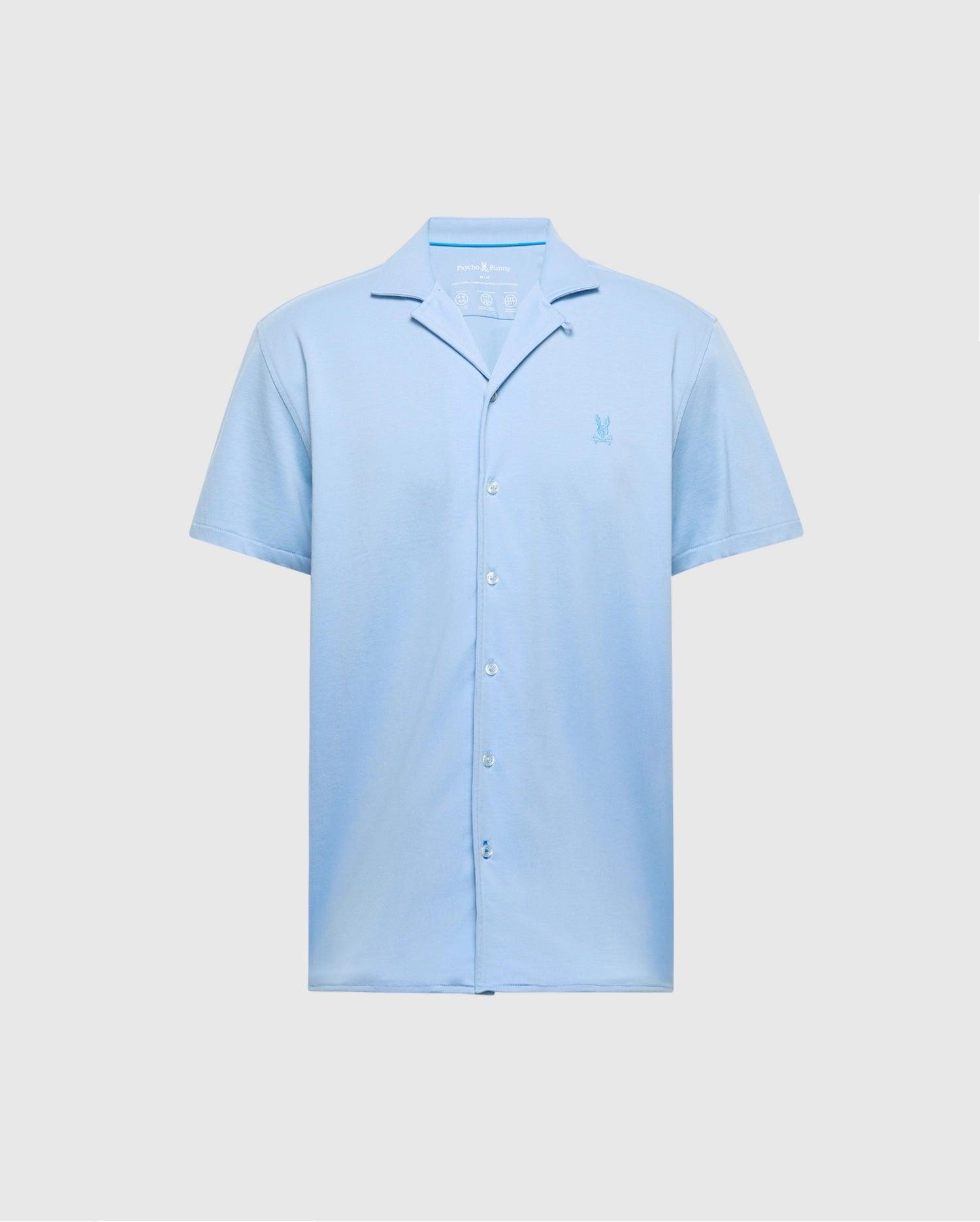 MENS BRYAN CAMP COLLAR SHORT SLEEVE SHIRT - B6Q581F200 Male Product Image