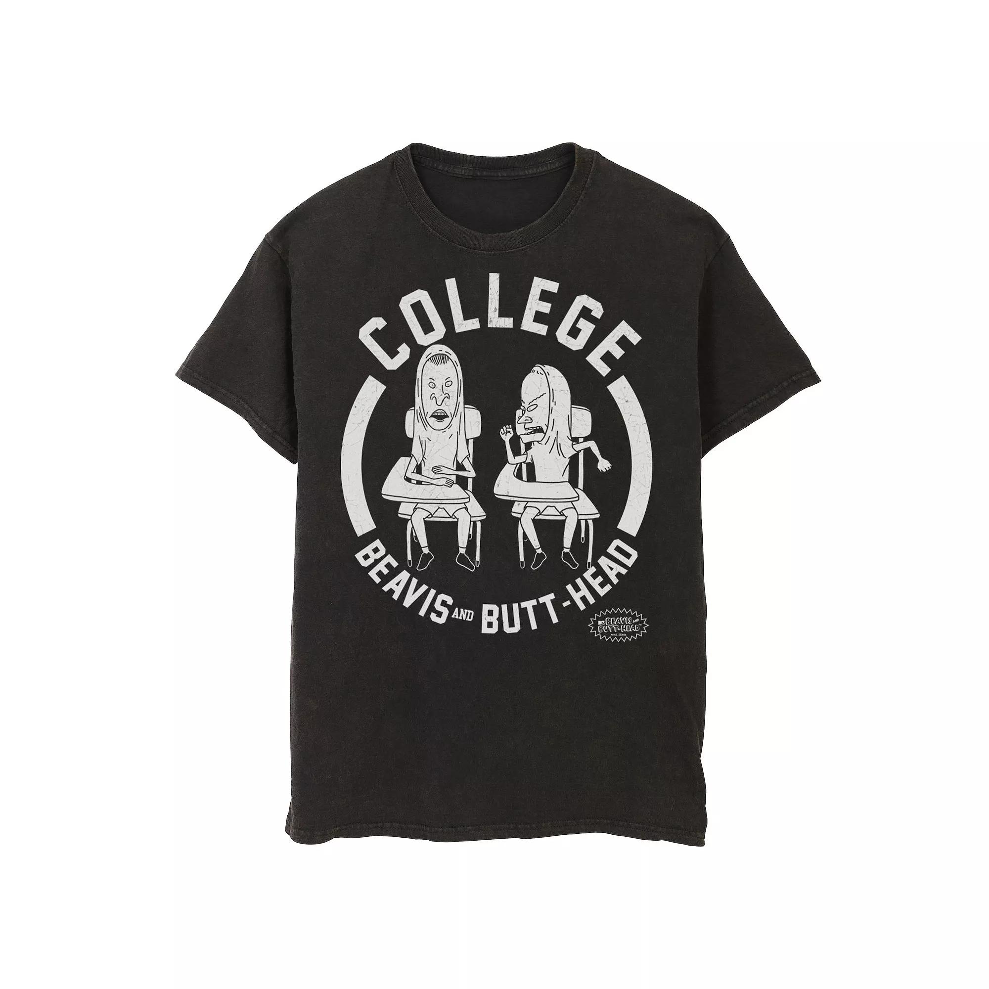 Men's Beavis and Butthead College Tee,  Product Image