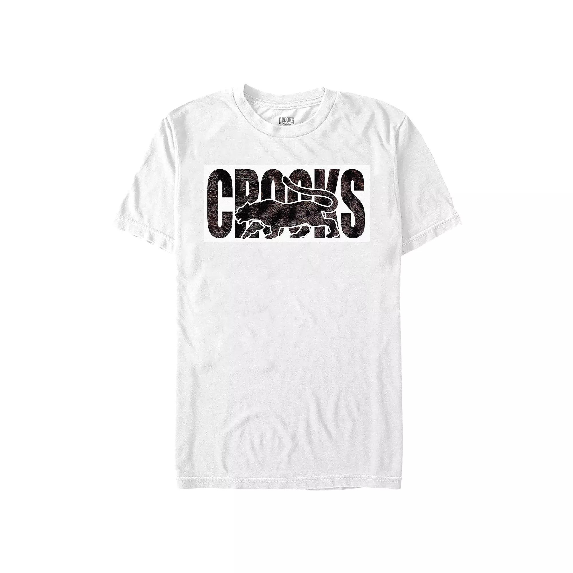 Men's Crooks And Castle Panther Ready To Attack Graphic Tee,  Product Image